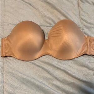 Victoria's Secret Tan Strapless Bra